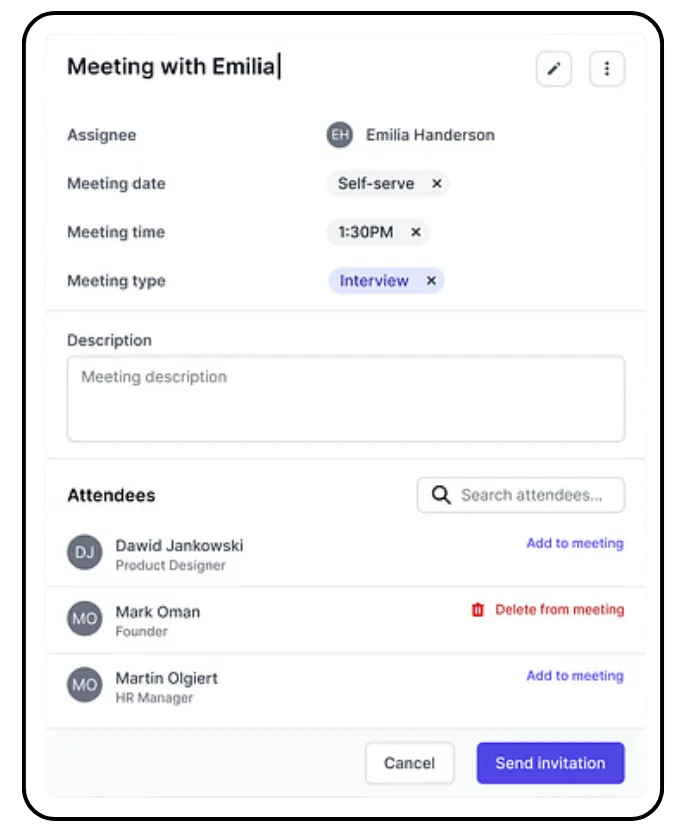 Candidate Evaluation Dashboard